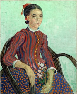 Vincent van Gogh, Dutch (1853-1890), La Mousmé, 1888, oil on canvas