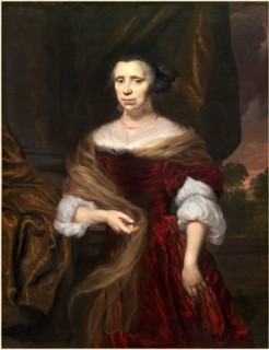 Nicolaes Maes, Dutch (1634-1693), Portrait of a Lady, 1676, oil on canvas