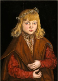 Lucas Cranach the Elder, German (1472-1553), A Prince of Saxony, c. 1517, oil on panel