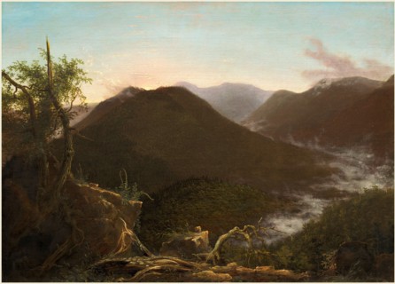 Thomas Cole, Sunrise in the Catskills, American, 1801-1848, 1826, oil on canvas