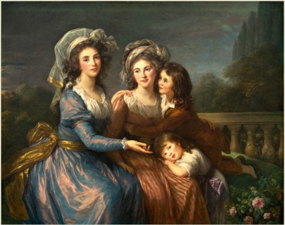 Elisabeth-Louise Vigée Le Brun, French (1755-1842), The Marquise de Pezay, and the Marquise de