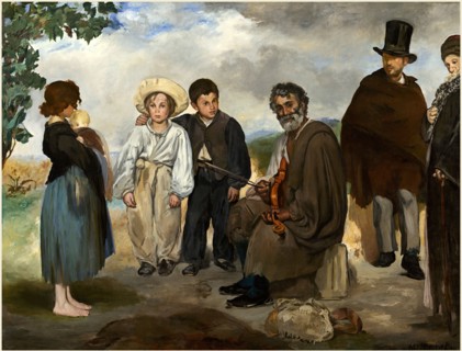 Edouard Manet, French (1832-1883), The Old Musician, 1862, oil on canvas
