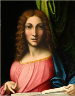 Correggio, Italian (1489-1494-1534), Salvator Mundi, c. 1515, oil on panel