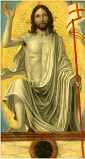 Bergognone, Italian (c. 1453-1523), Christ Risen from the Tomb, c. 1490, oil on panel