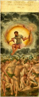Workshop of Albrecht Altdorfer, The Rule of Mars [right panel], c. 1535, oil on hardboard