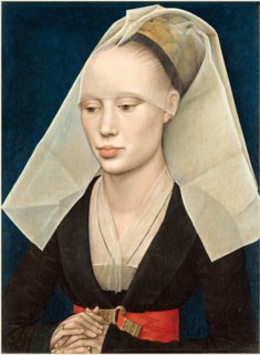 Rogier van der Weyden (Netherlandish, 1399-1400-1464), Portrait of a Lady, c. 1460, oil on