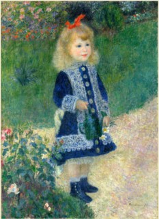 Auguste Renoir, French (1841-1919), A Girl with a Watering Can, 1876, oil on canvas