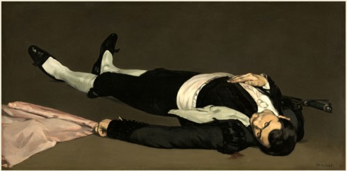 Edouard Manet, French (1832-1883), The Dead Toreador, probably 1864, oil on canvas