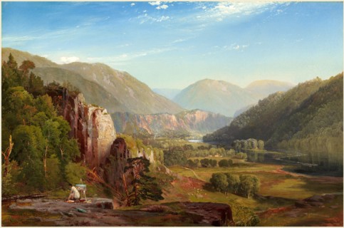 Thomas Moran, American (1837-1926), The Juniata, Evening, 1864, oil on canvas