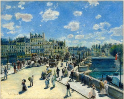 Auguste Renoir, French (1841-1919), Pont Neuf, Paris, 1872, oil on canvas