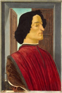 Sandro Botticelli, Italian (1446-1510), Giuliano de' Medici, c. 1478-1480, tempera on panel