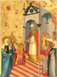 Andrea di Bartolo, Italian (documented from 1389-died 1428), The Presentation of the Virgin, c.