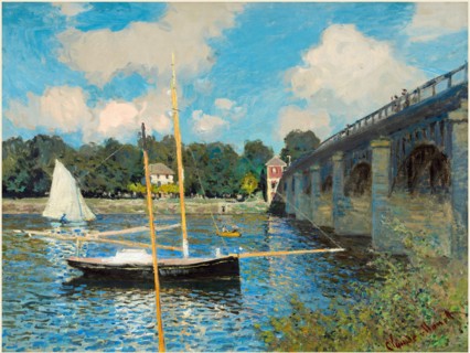 Claude Monet, French (1840-1926), The Bridge at Argenteuil, 1874, oil on canvas