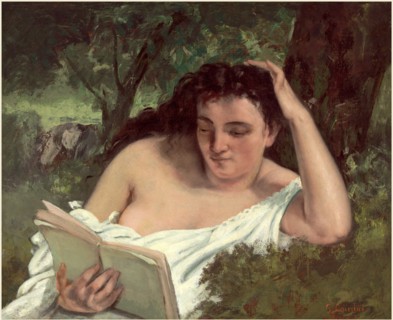 Courbet, A Young Woman Reading