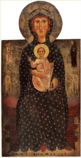Margaritone d'Arezzo, Madonna and Child Enthroned, Italian, active second half 13th century, c.