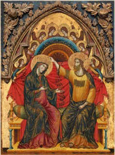 Paolo Veneziano, The Coronation of the Virgin, Italian, active 1333-1358-1362, 1324, tempera on