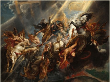 Sir Peter Paul Rubens, Flemish (1577-1640), The Fall of Phaeton, c. 1604-1605, probably reworked c.