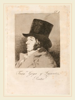 Francisco de Goya, Francesco Goya y Lucientes, Pintor, Spanish, 1746-1828, published 1799, etching,