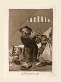 Francisco de Goya, Duendecitos (Hobgoblins), Spanish, 1746-1828, published 1799, etching and