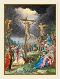 Friedrich Brentel after Aegidius Sadeler II after Christoph Schwarz, The Crucifixion, German,