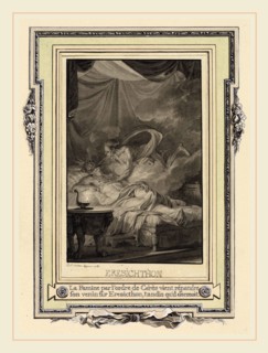 Jean-Michel Moreau, La Famine par l'ordre de Ceres ..., French, 1741-1814, 1767, pen and black ink