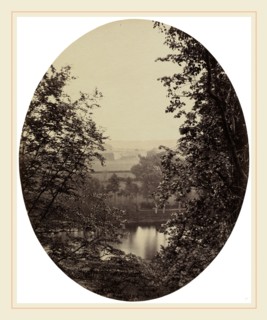 Major F. Gresley, British (active 1860s), The Banks of the Severn, near Winterdyne, c. 1862,