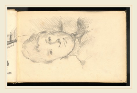 Paul Cézanne, Madame Cézanne, French, 1839-1906, 1888-1891, graphite on wove paper