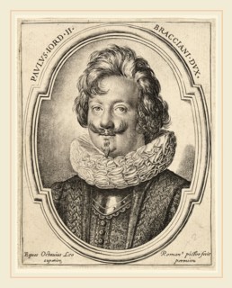 Ottavio Leoni, Paolo Giordano Orsini II, Italian, c. 1578-1630, engraving