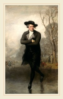 Gilbert Stuart, The Skater (Portrait of William Grant), American, 1755-1828, 1782, oil on canvas