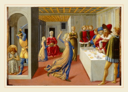 Benozzo Gozzoli, Italian (c. 1421-1497), The Feast of Herod and the Beheading of Saint John the