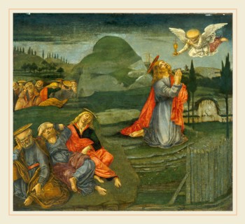 Benvenuto di Giovanni, The Agony in the Garden, Italian, 1436-before 1517, probably 1491, tempera