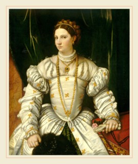 Moretto da Brescia, Portrait of a Lady in White, Italian, 1498-1554, c. 1540, oil on canvas