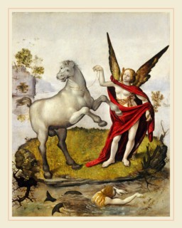 Piero di Cosimo, Allegory, Italian, 1462-1521, c. 1500, oil on panel