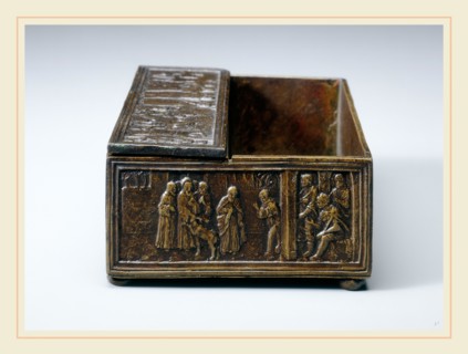 after Bartolomeo Spani, Two Scenes from the Life of Saint Simeon of Polirone: The Miracle of the