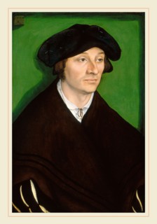 Lucas Cranach the Elder, Portrait of a Man, German, 1472-1553, 1522, oil on panel