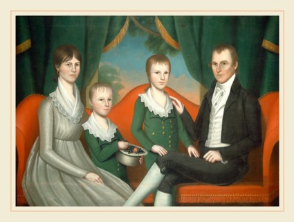 Ralph Eleaser Whiteside Earl, American (1788-1838), Family Portrait, 1804, oil on canvas
