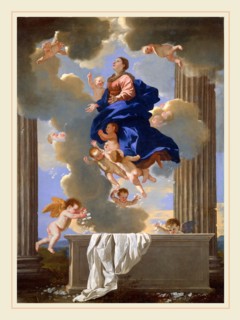 Nicolas Poussin, The Assumption of the Virgin, French, 1594-1665, c. 1630-1632, oil on canvas