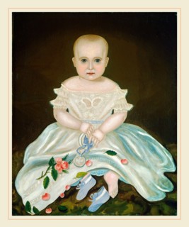 American 19th Century, Innocence, c. 1830, oil on canvas