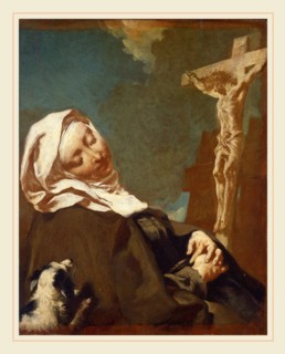 Giovanni Battista Piazzetta (1683-1754), Saint Margaret of Cortona, 1737, oil on canvas