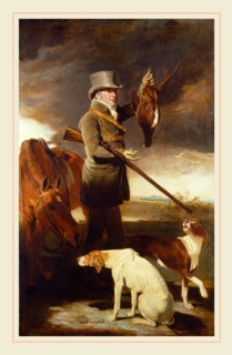 Benjamin Marshall, British (1768-1835), J.G. Shaddick, the Celebrated Sportsman, 1806, oil on