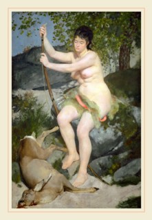 Auguste Renoir, French (1841-1919), Diana, 1867, oil on canvas