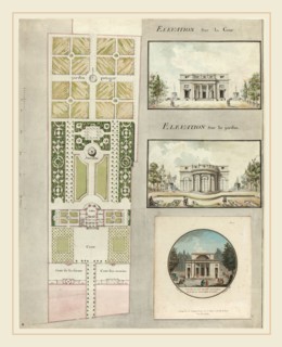 Jean Testard and Charles-Philippe Campion de Tersan, French (born c. 1740), Project for the House
