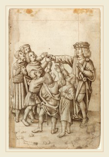 French early 16th century, "Do Not Give Your Right Hand to All and Sundry" [fol. 13 recto], c.