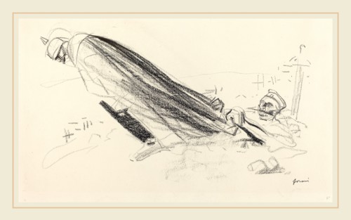 Jean-Louis Forain, Ceux de la priemiere heure.  "Sire! ou en somme-nous de "la guerre fraiche et