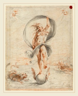 Giuseppe Cesari, called Cavaliere d'Arpino, Italian (1568-1640), Allegorical Figure, probably c.