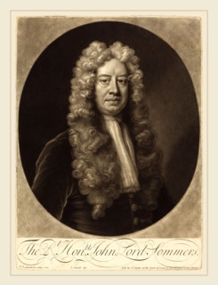 John Smith after Jonathan Richardson, Sr. (active early 19th century), John Lord Sommers, 1713,
