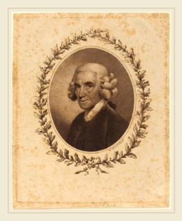 William Ward, British (1766-1826), James Nares, stipple engraving