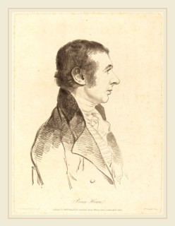 William Daniell after George Dance II, British (1769-1837), Prince Hoare, 1814, lithograph