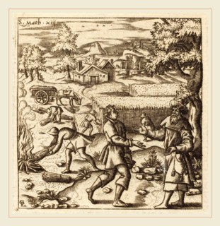 Léonard Gaultier, French (1561-1641), Parable of Weeds in the Wheat, probably c. 1576-1580,
