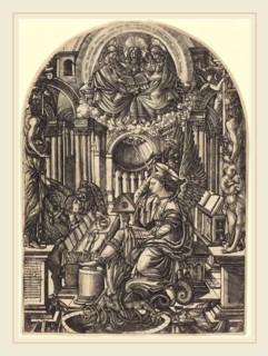 Jean Duvet, French (1485-c. 1570), The Revelation of Saint John the Evangelist, c. 1555, engraving